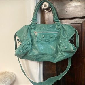 Balenciaga Motocross Giant Coveted brogues city bag